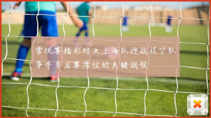 常规赛精彩对决上海队迎战辽宁队争夺季后赛席位的关键战役